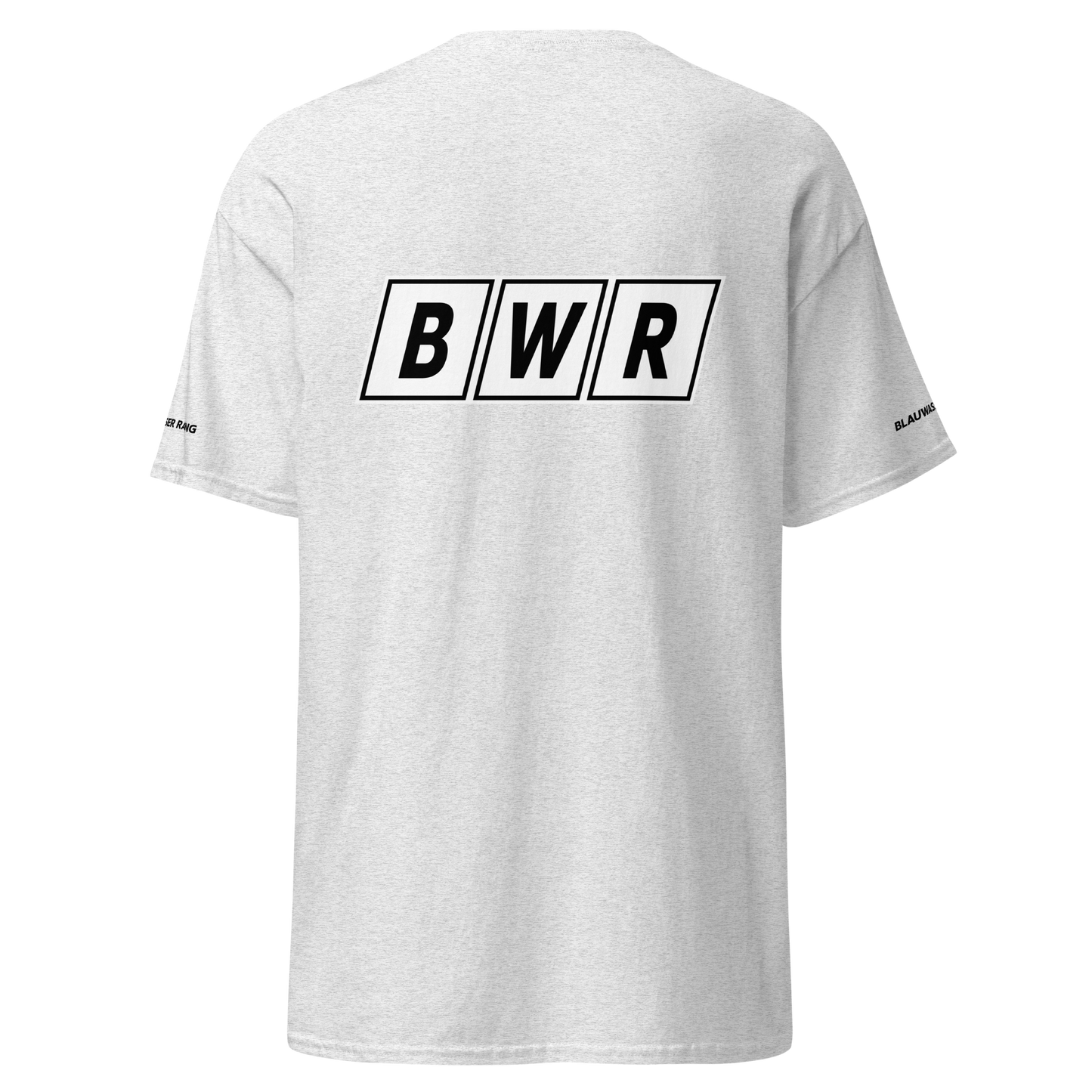 BWR Racing T-Shirt Schwarz &amp; Weiß 