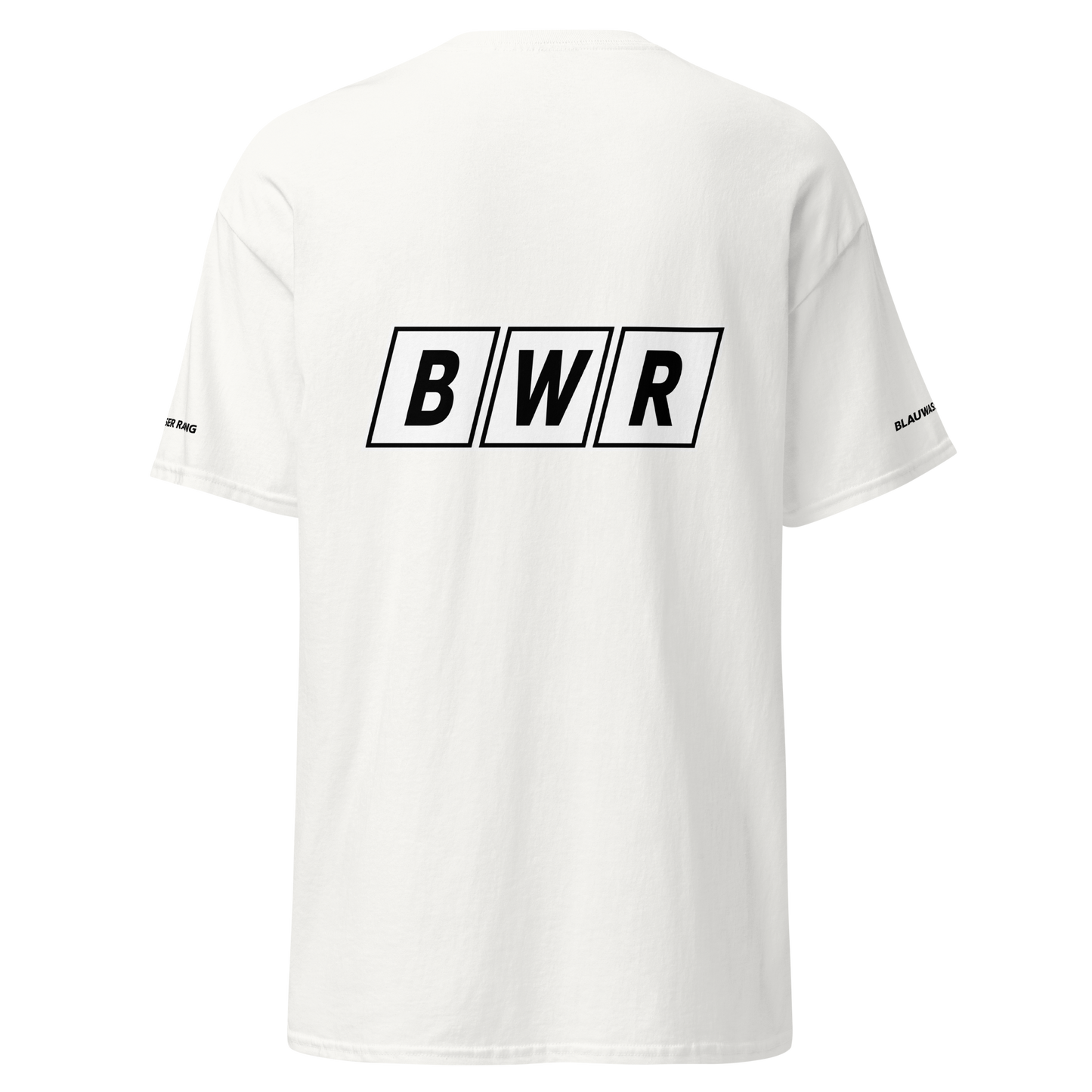 BWR Racing T-Shirt Schwarz &amp; Weiß 