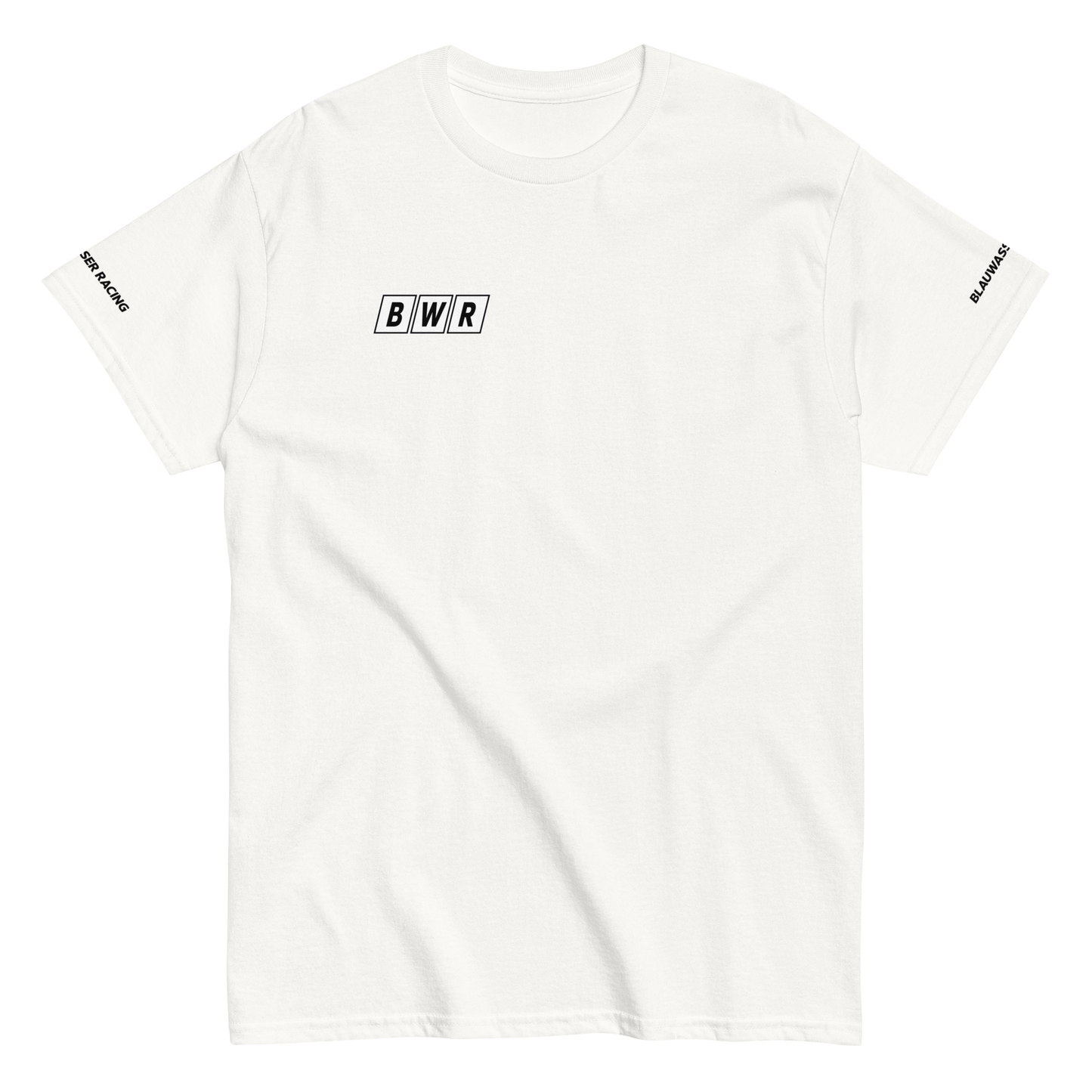 BWR Racing T-Shirt Schwarz &amp; Weiß 