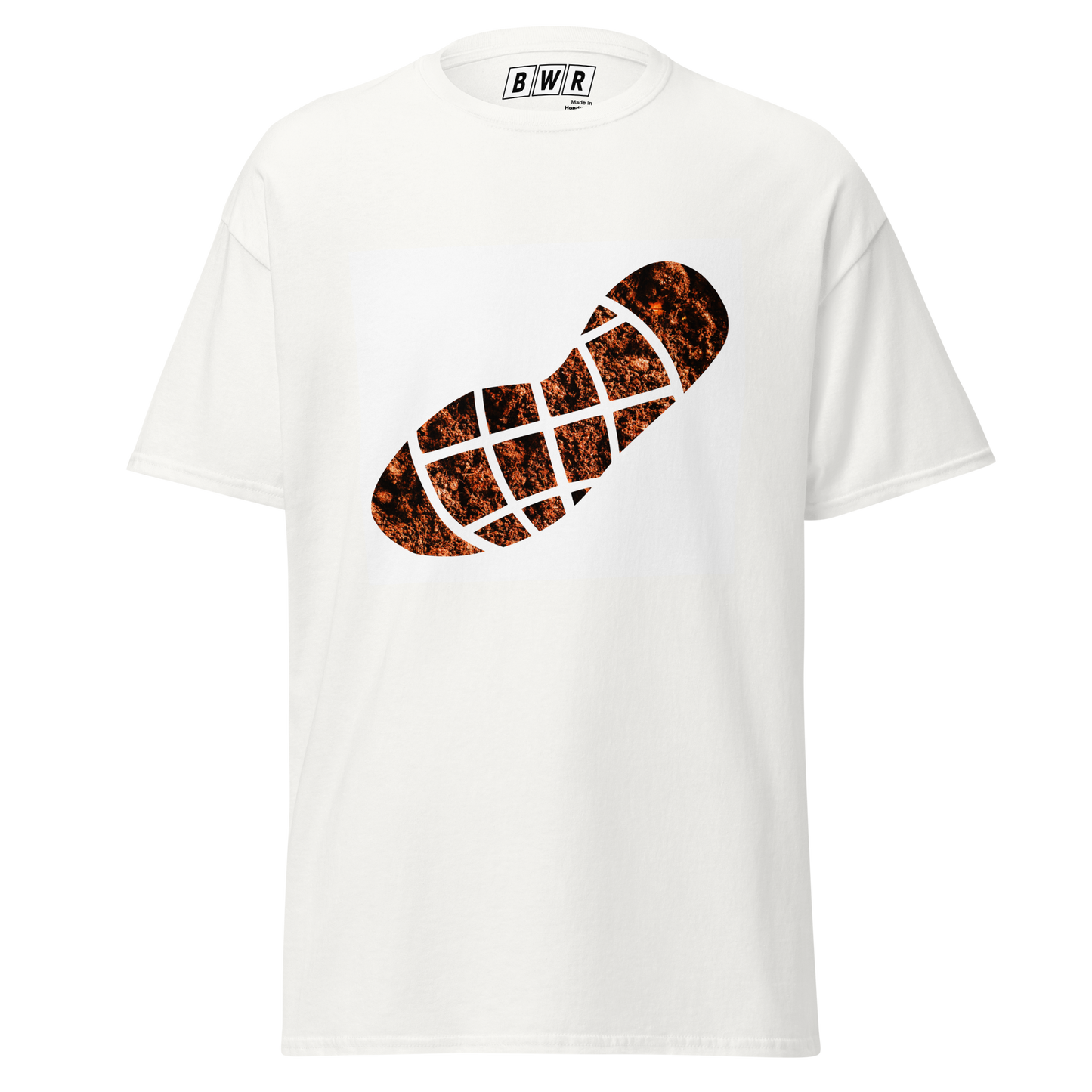 BWR Footprint Racing T-Shirt - Bedruckte Rückseite 