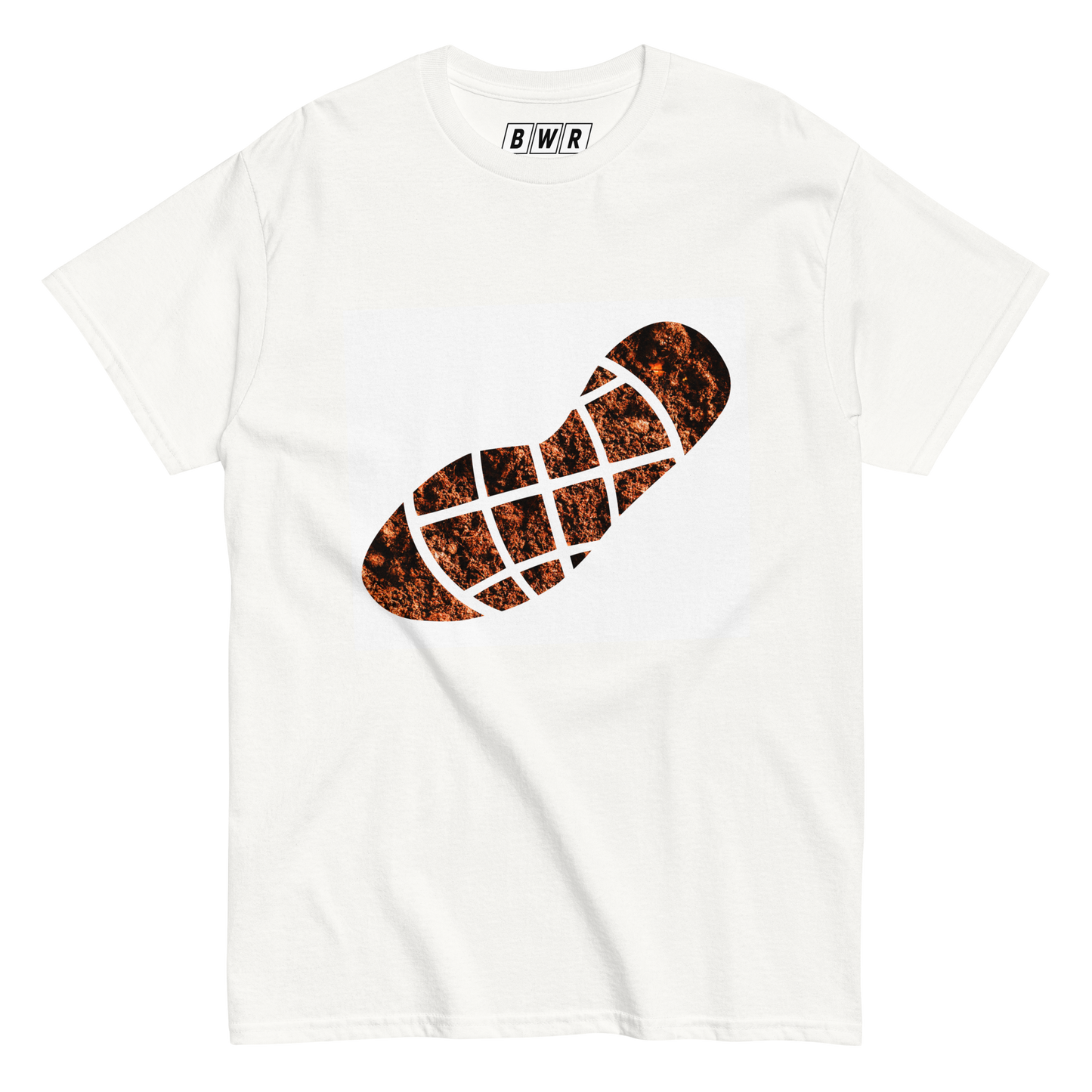 BWR Footprint Racing T-Shirt - Bedruckte Rückseite 