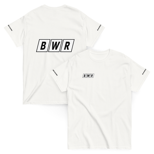 BWR Racing T-Shirt Schwarz &amp; Weiß 