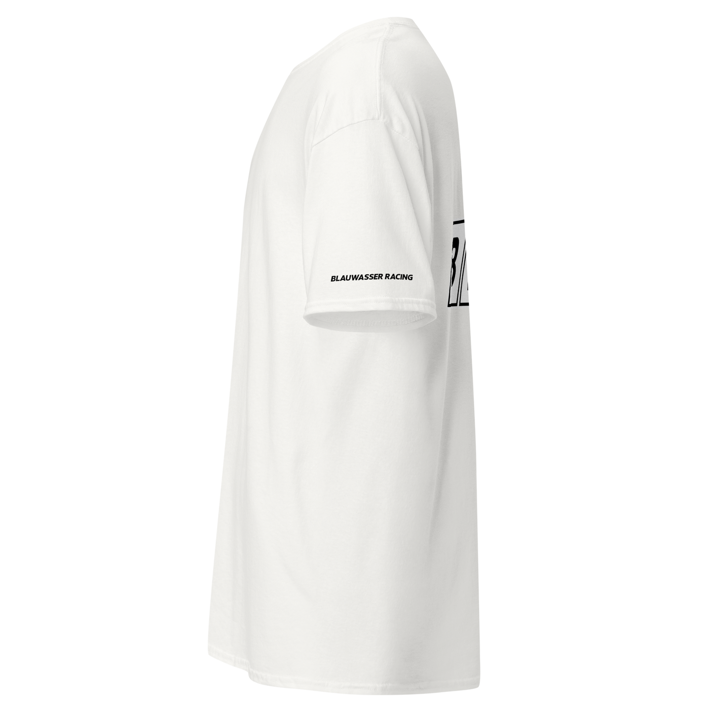 BWR Racing T-Shirt Schwarz &amp; Weiß 